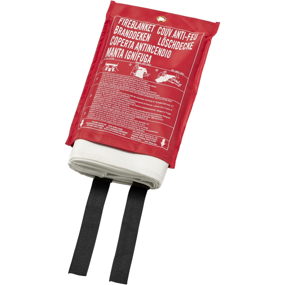 Logo trade promotional giveaways picture of: Margrethe emergency fire blanket