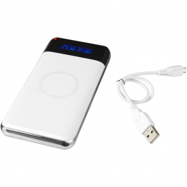 Logotrade promotional merchandise photo of: Constant 10.000 mAh wireless power bank with LED
