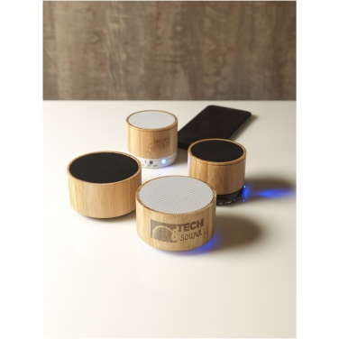Logo trade advertising product photo of: Cosmos bamboo Bluetooth® speaker