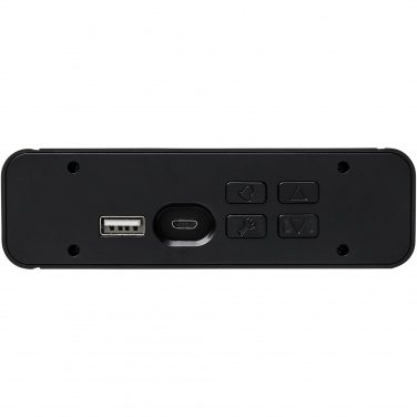 Logotrade promotional merchandise image of: Seconds 5W wireless charging clock