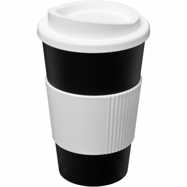 Logo trade promotional products image of: Americano® 350 ml insulated tumbler with grip