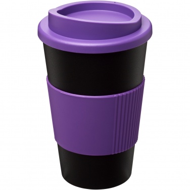 Logotrade promotional item picture of: Americano® 350 ml insulated tumbler with grip