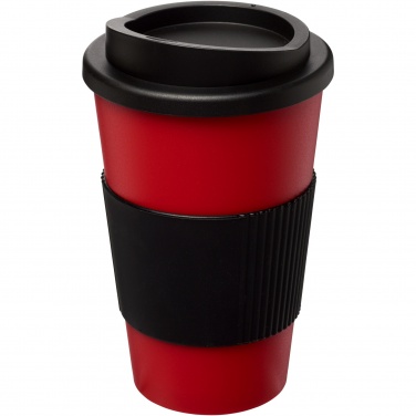 Logotrade advertising product picture of: Americano® 350 ml insulated tumbler with grip