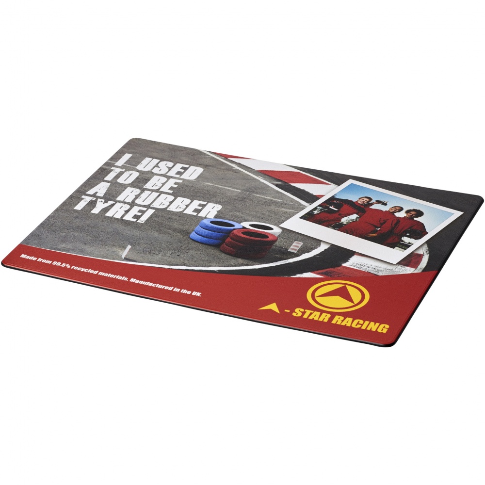 Logotrade corporate gift image of: Brite-Mat® mouse mat with tyre material