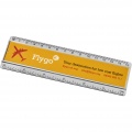 Ellison 15 cm plastic insert ruler, Transparent clear