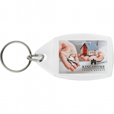 Logo trade promotional merchandise image of: Rhombus keychain