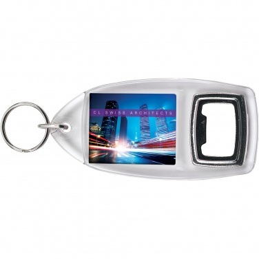 Logotrade promotional giveaway image of: Jibe R1 bottle opener keychain