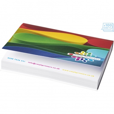 Logotrade advertising product picture of: Sticky-Mate® A7 soft cover sticky notes 100x75mm