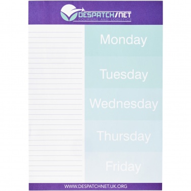 Logo trade promotional gifts image of: Desk-Mate® A4 notepad
