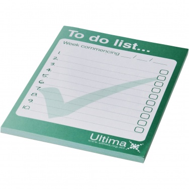 Logo trade promotional giveaways picture of: Desk-Mate® A6 notepad