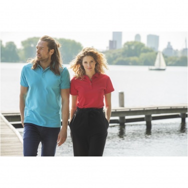 Logo trade corporate gift photo of: Beryl short sleeve men's organic recycled polo