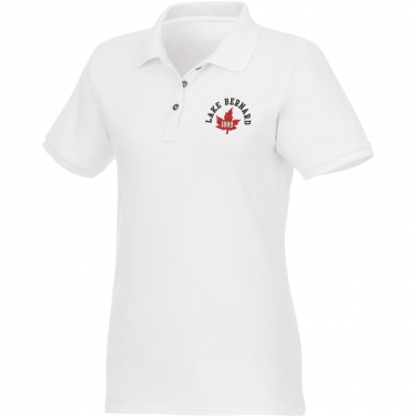 Logo trade advertising products picture of: Beryl short sleeve women's organic recycled polo