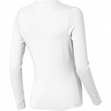 Logotrade promotional product image of: Ponoka long sleeve women's organic t-shirt