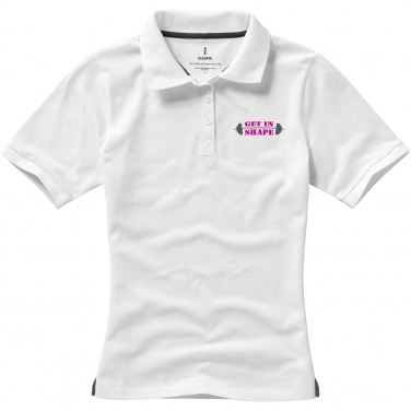 Logo trade advertising products image of: Calgary short sleeve women's polo