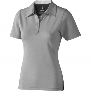 Logo trade corporate gifts image of: Markham short sleeve women's stretch polo