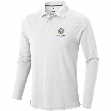 Logotrade promotional item picture of: Oakville long sleeve men's polo