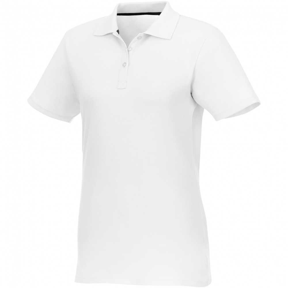 Logo trade corporate gifts image of: Helios short sleeve women's polo