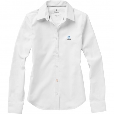 Logo trade corporate gifts picture of: Vaillant long sleeve women's oxford shirt
