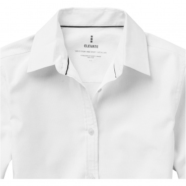 Logo trade promotional gifts picture of: Vaillant long sleeve women's oxford shirt