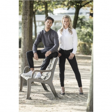 Logo trade corporate gift photo of: Bigelow long sleeve men's pique shirt