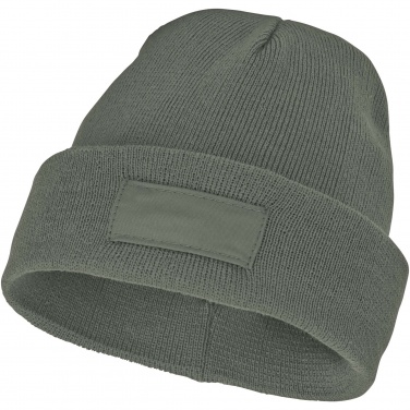 Logo trade promotional giveaways image of: Boreas beanie with patch