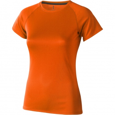 Logo trade business gifts image of: Niagara short sleeve women's cool fit t-shirt