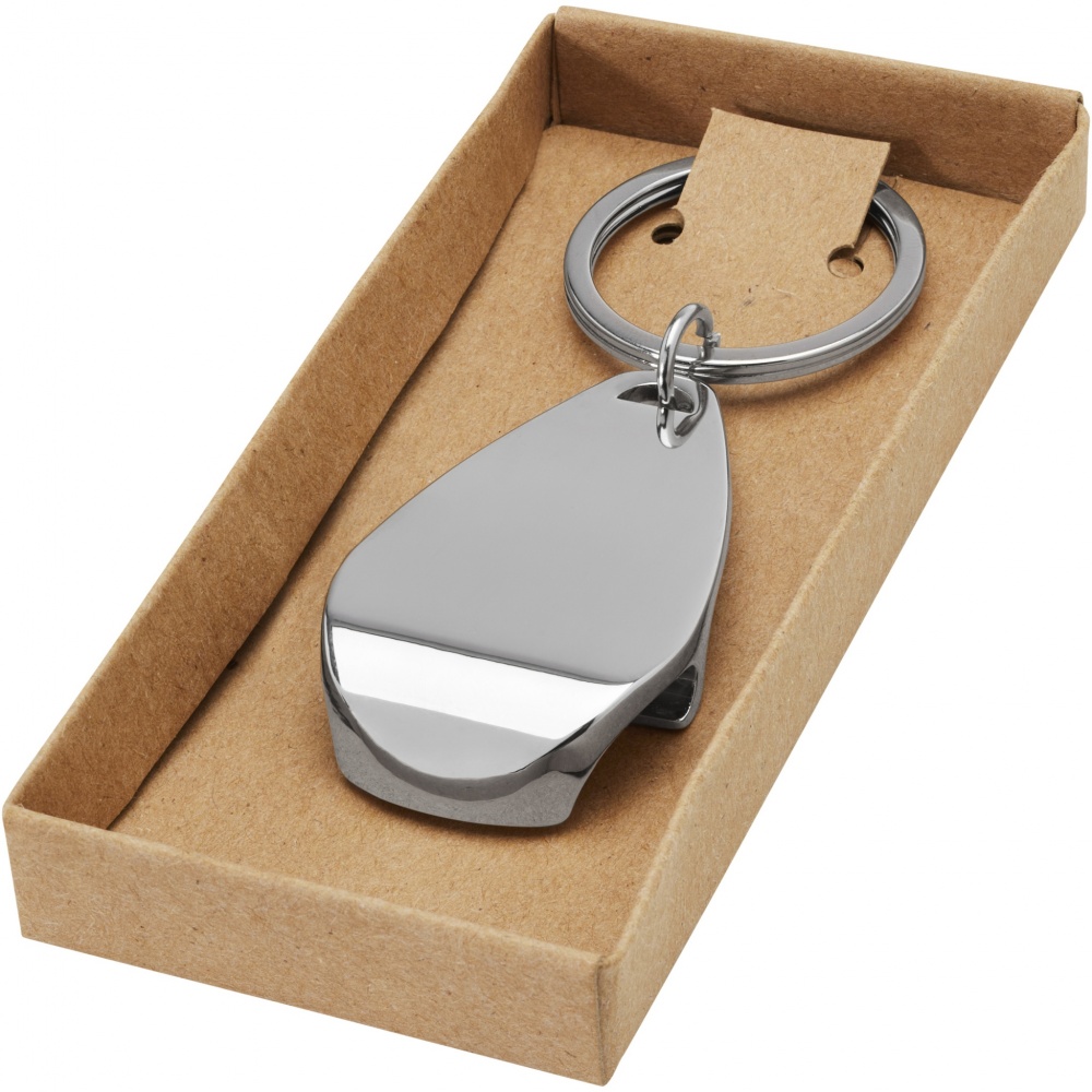 Logo trade promotional gifts picture of: Don bottle opener keychain