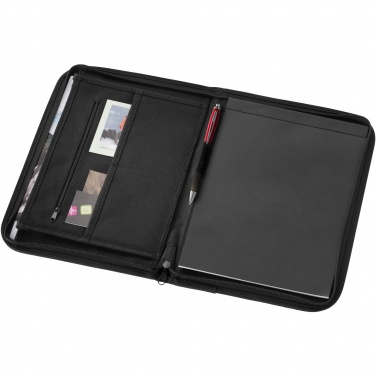 Logotrade promotional item picture of: Berkely A4 zippered portfolio