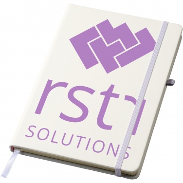 Logo trade business gift photo of: Polar A5 notebook with lined pages