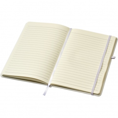 Logo trade promotional merchandise picture of: Polar A5 notebook with lined pages