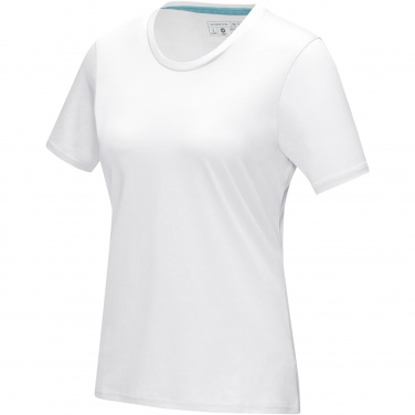 Logo trade advertising products image of: Azurite short sleeve women’s organic t-shirt