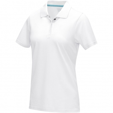 Logotrade promotional giveaway image of: Graphite short sleeve women’s organic polo