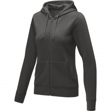 Logo trade promotional items image of: Theron women’s full zip hoodie