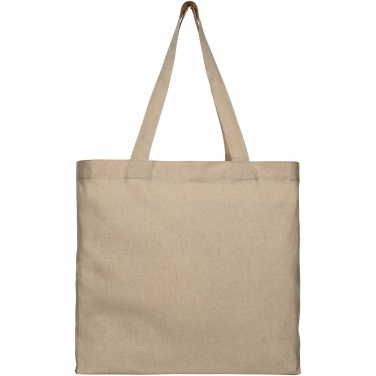 Logotrade advertising product image of: Pheebs 210 g/m² recycled gusset tote bag 13L