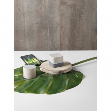 Logo trade promotional giveaways picture of: Aira wheat straw Bluetooth® speaker