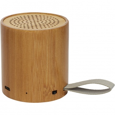 Logo trade advertising products image of: Lako bamboo Bluetooth® speaker 