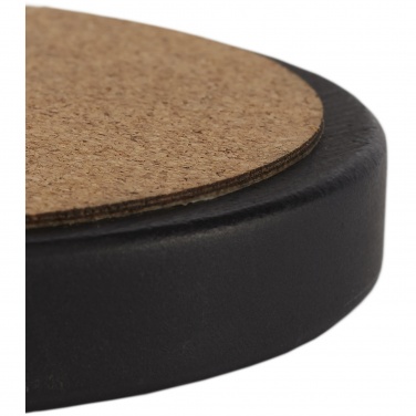 Logo trade promotional giveaway photo of: Kivi 10W limestone/cork wireless charging pad