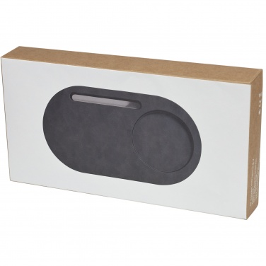 Logotrade corporate gift image of: Klip 5W wireless charging desk organizer