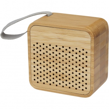 Logo trade promotional merchandise picture of: Arcana bamboo Bluetooth® speaker