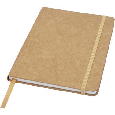 Logo trade promotional giveaways image of: Breccia A5 stone paper notebook