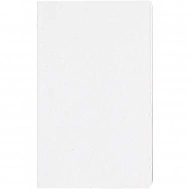 Logo trade business gifts image of: Fabia crush paper cover notebook