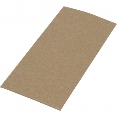 Logotrade promotional item picture of: Gian beech wood rectangular keychain