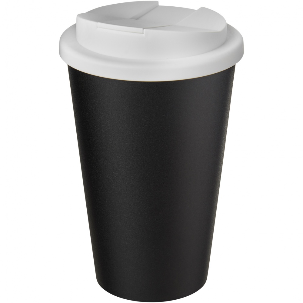 Logotrade business gift image of: Americano® Eco 350 ml recycled tumbler with spill-proof lid