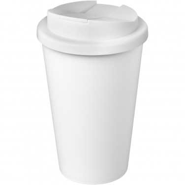 Logo trade advertising product photo of: Americano® Eco 350 ml recycled tumbler with spill-proof lid