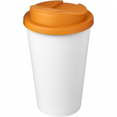 Logo trade promotional merchandise picture of: Americano® Eco 350 ml recycled tumbler with spill-proof lid