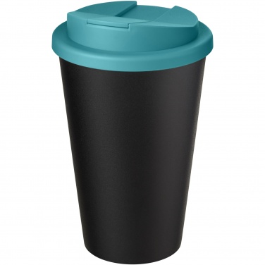 Logo trade advertising products image of: Americano® Eco 350 ml recycled tumbler with spill-proof lid