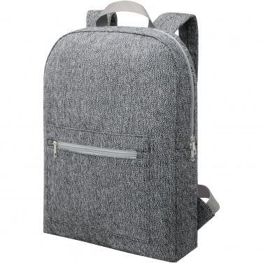 Logotrade promotional products photo of: Pheebs 450 g/m² recycled cotton and polyester backpack 10L