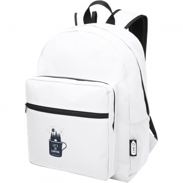 Logo trade business gifts image of: Retrend GRS RPET backpack 16L