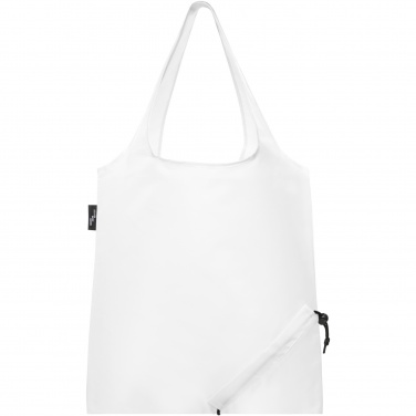 Logo trade business gifts image of: Sabia RPET foldable tote bag 7L