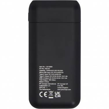 Logo trade corporate gifts picture of: Odyssey 10.000mAh high density power bank